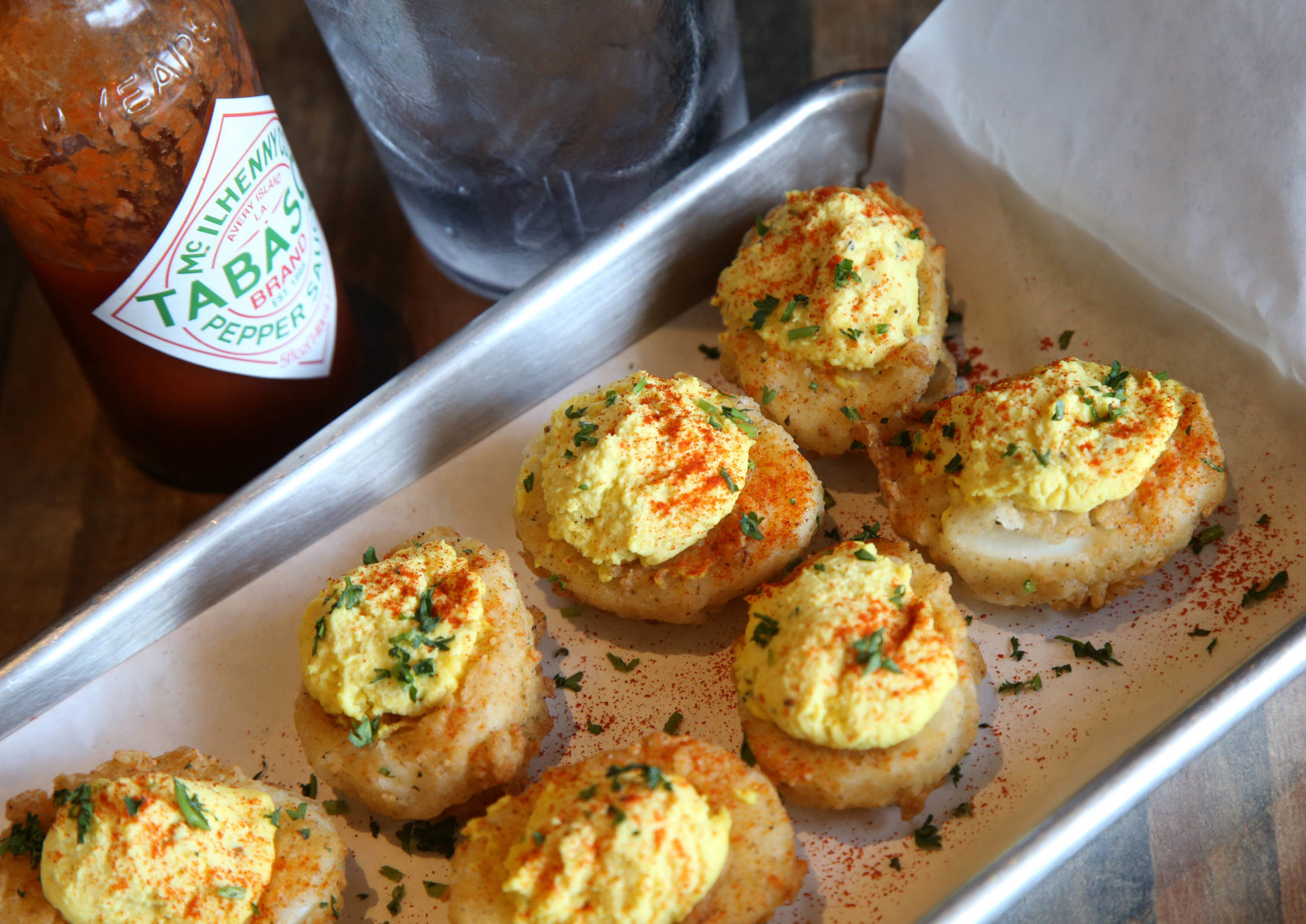 Deep-Fried Deviled Eggs